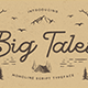 Big Tales - monoline script - GraphicRiver Item for Sale