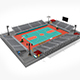 Outdoor Basketball Stadium - 3DOcean Item for Sale