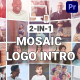 Mosaic Logo Intro - VideoHive Item for Sale
