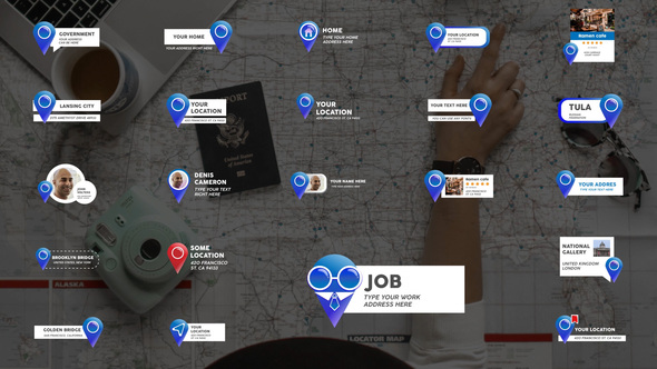 Location Pin Titles || FCPX alt