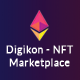 Digikon - NFT Digital Asset Marketplace HTML Template - ThemeForest Item for Sale