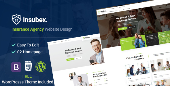 Insubex | Insurance Broker HTML5 Template