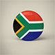 South Africa Badge - 3DOcean Item for Sale