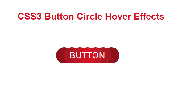 CSS3 Button Circle Hover Effects