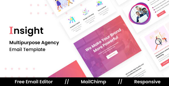 Insight Agency - Multipurpose Responsive Email Template