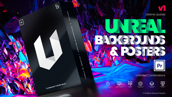 Unreal I Backgrounds and Posters Premiere Pro