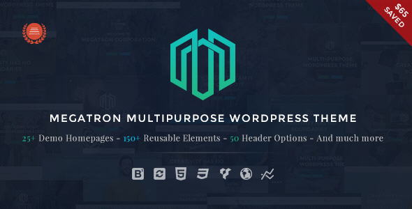 Megatron - elastyczny, uniwersalny motyw WordPress