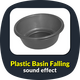 Plastic Basin Falling Sound