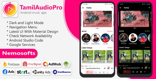 Tamilaudiopro - Online Music Streaming Apps