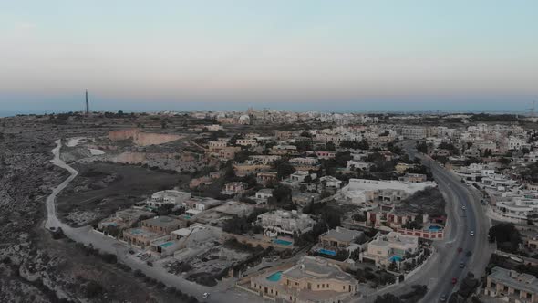 Aerial drone video from Malta, Naxar and surroundings.