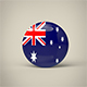 Australia Badge - 3DOcean Item for Sale