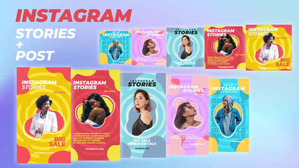 Wavy Shape Stories Pack