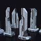 Scifi Building futuristic Building Kitbash Bundle Vol 1 - 3DOcean Item for Sale