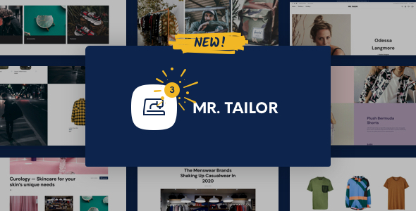 Mr. Tailor - sklep internetowy z modą i odzieżą dla WooCommerce