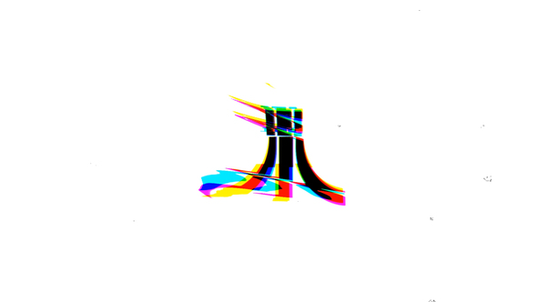 Simple Glitch Logo