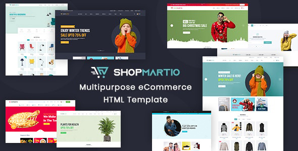 ShopMartio -  eCommerce Shop Responsive HTML Template