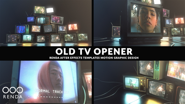 Old TV Retro Opener