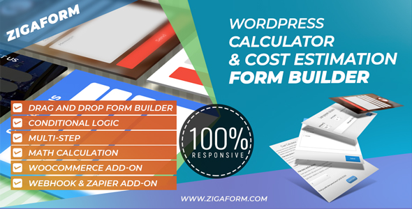 Zigaform - kalkulator WordPress i kalkulator kosztów