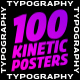 100 Kinetic Typography Posters | After Effects - VideoHive Item for Sale