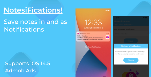NotesiFications - Saves Notes in and as Notifications in Notification Center