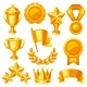 Awards and Trophy Icons Set - GraphicRiver Item for Sale