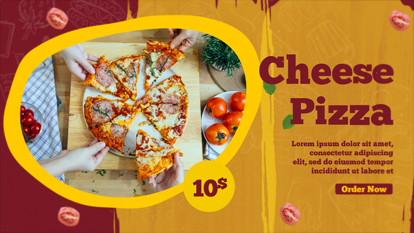 Food Menu Slideshow | MOGRT
