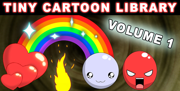 Tiny Cartoons Library - VOLUME 1