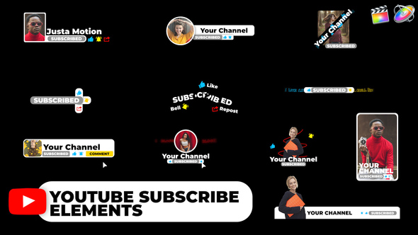 YouTube Subscribe Elements alt