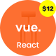 Vue - Clean Minimal eCommerce React Redux Template - ThemeForest Item for Sale