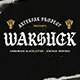 Warsuck - Hand Drawn Blackletter - GraphicRiver Item for Sale