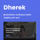 Dherek - Business Consultant Website Template - ThemeForest Item for Sale