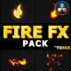 Flash FX FIRE Elements | DaVinci Resolve - VideoHive Item for Sale