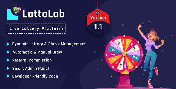 LottoLab - Live Lottery Platform