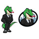Reptilian Character Mascot - GraphicRiver Item for Sale