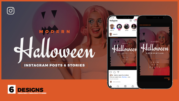 Halloween Sale Instagram Promo B133