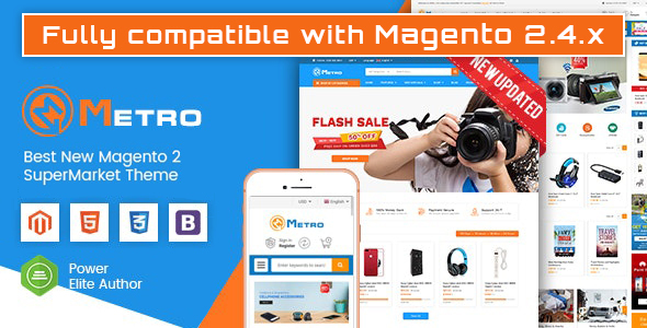 Metro - uniwersalny, responsywny motyw Magento 2 MarketPlace