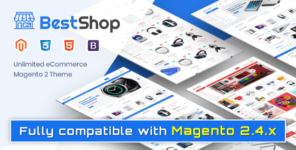 BestShop - Responsywny motyw sklepu Magento 2 Store