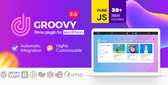 Groovy Mega Menu - Responsive Mega Menu Plugin for WordPress