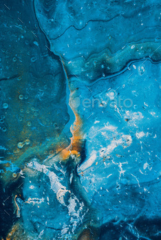 abstract blue wallpaper with oil paint / Photodune, Misc
