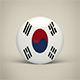 South-Korea Badge - 3DOcean Item for Sale
