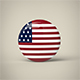 United States of America Badge - 3DOcean Item for Sale
