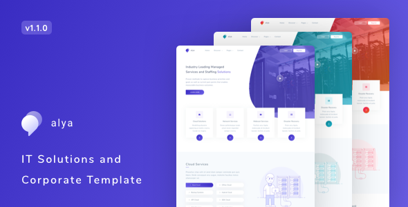 Alya - IT Solutions and Corporate Template