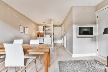 Modern dining room / Photodune, Misc