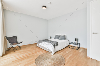 Minimalist style bedroom at home / Photodune, Misc