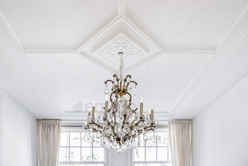 Chandelier on the ceiling / Photodune, Misc