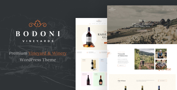 Bodoni - Wine Shop & Vineyard WooCommerce Theme