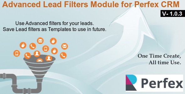 Advanced Lead Filters Module for Perfex CRM