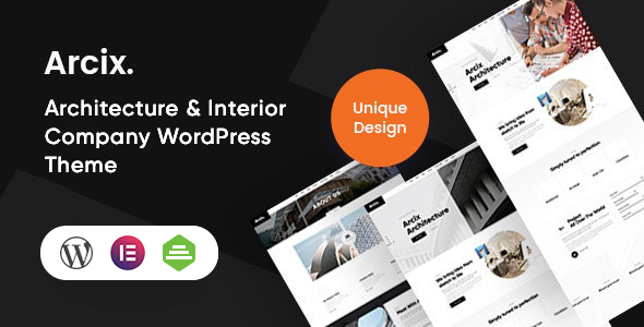 Arcix - Architecture WordPress Theme