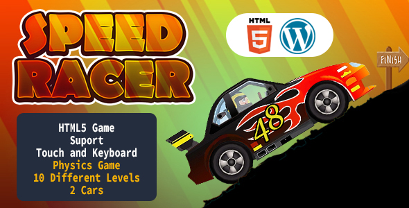 Speed Racer Car Game (HTML5) Racing Game