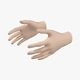 Female Hand Base Mesh 03 - 3DOcean Item for Sale